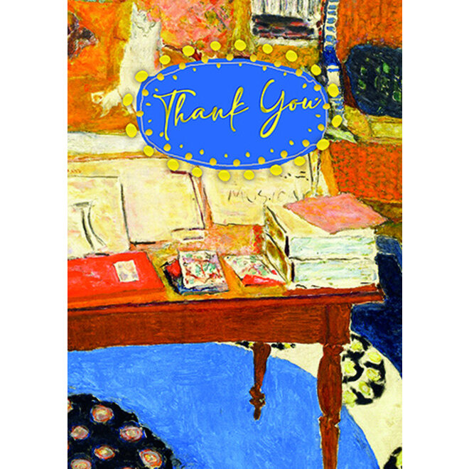 Writing Desk Thank You Card