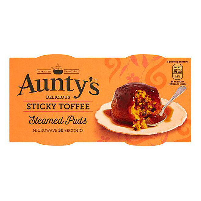 Aunty's Sticky Toffee Steamed Puddings