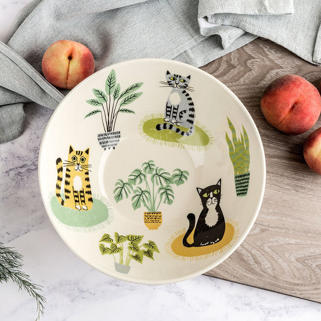 Cat Serving Bowl