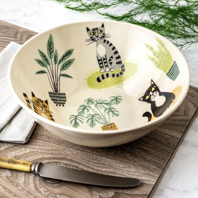 Cat Serving Bowl