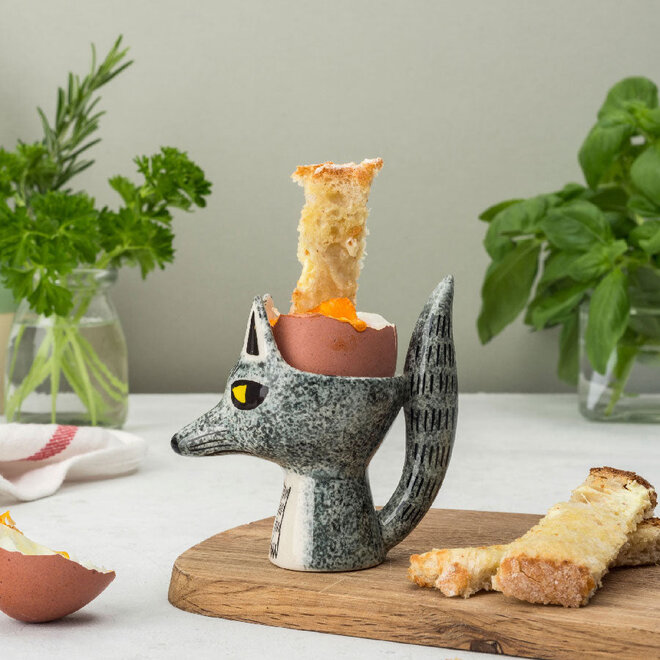 Wolf Egg Cup