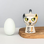 Tortoiseshell Cat Egg Cup