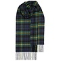Bowhill Gordon Clan Modern Tartan Lambswool Scarf