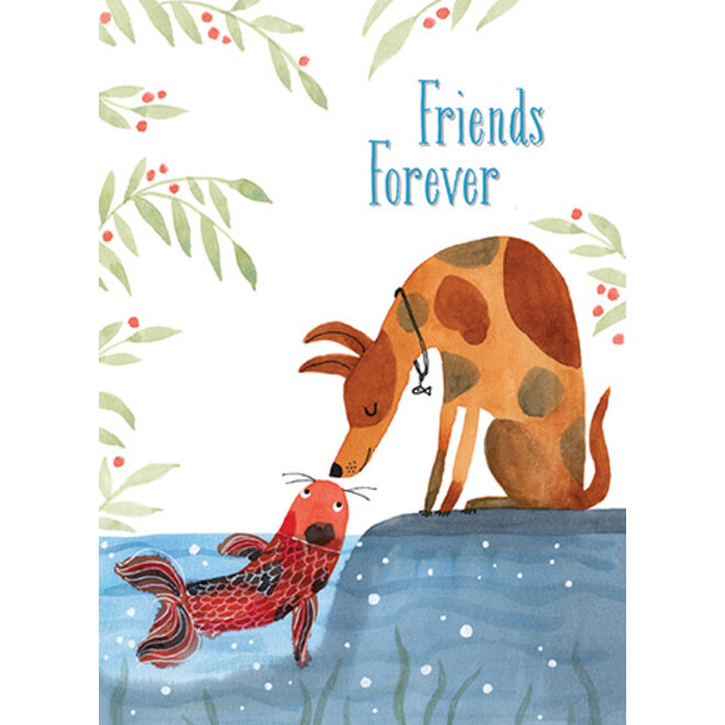 Koi Kiss Friendship Card