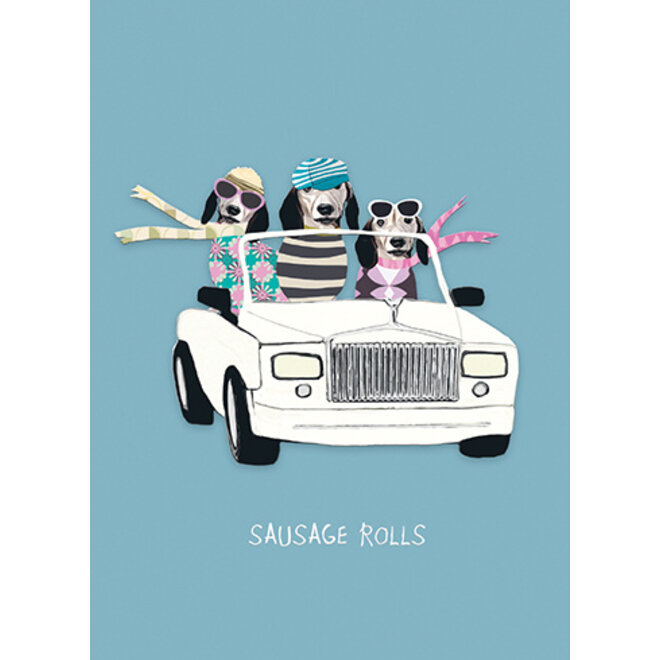 Sausage Rolls Greeting Card