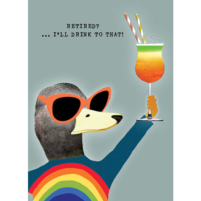 Retired Greeting Card