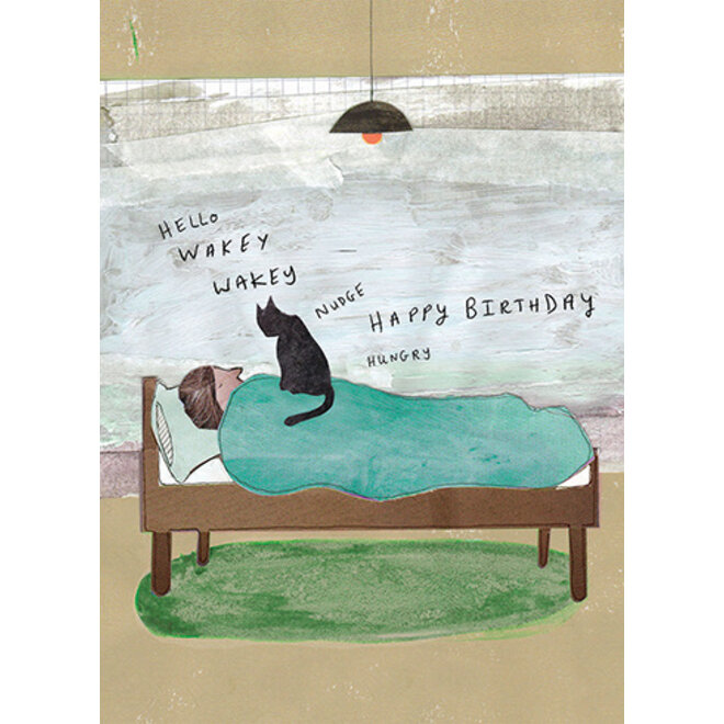 Wakey Wakey Birthday Card