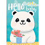 Hello Baby Panda Greeting Card
