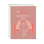 Shrimply Love Valentine's Day Card