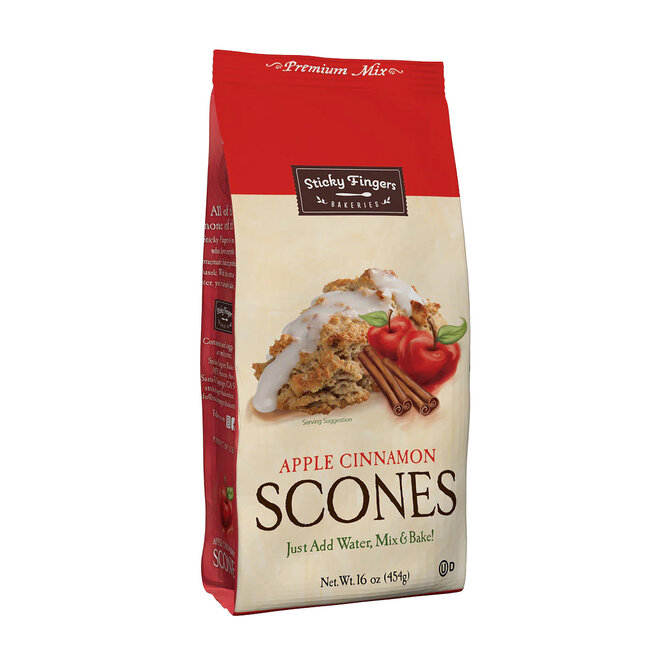 Sticky Fingers Apple Cinnamon Scone Mix
