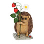 Hedgehog with Berries Figurine