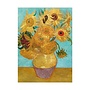 Vase with Twelve Sunflowers Greeting Card