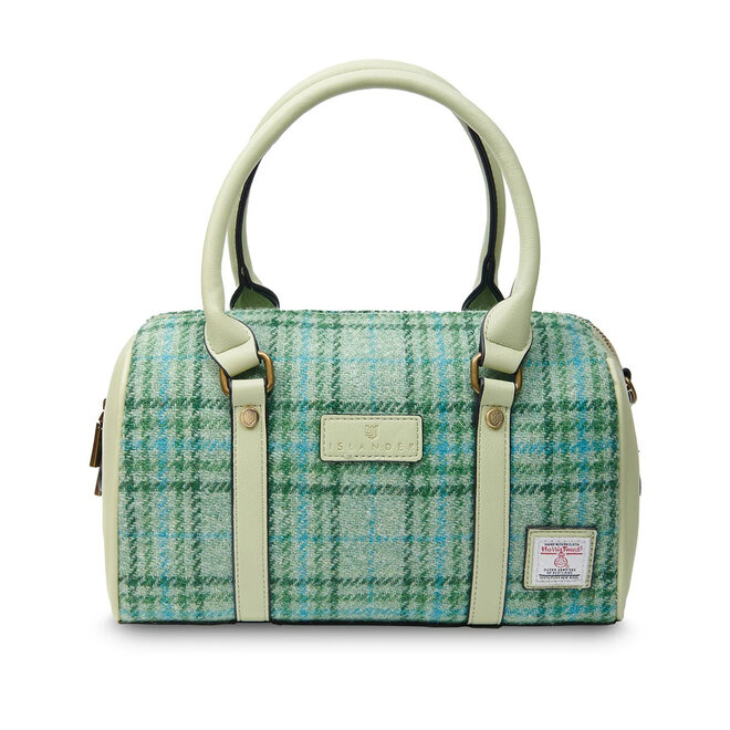 Harris Tweed Mint Check Medium Duffel