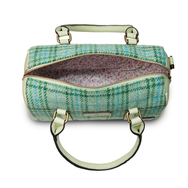 Harris Tweed Mint Check Medium Duffel