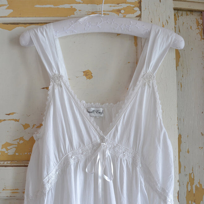 Joanna V-Neck Strappy Nightgown