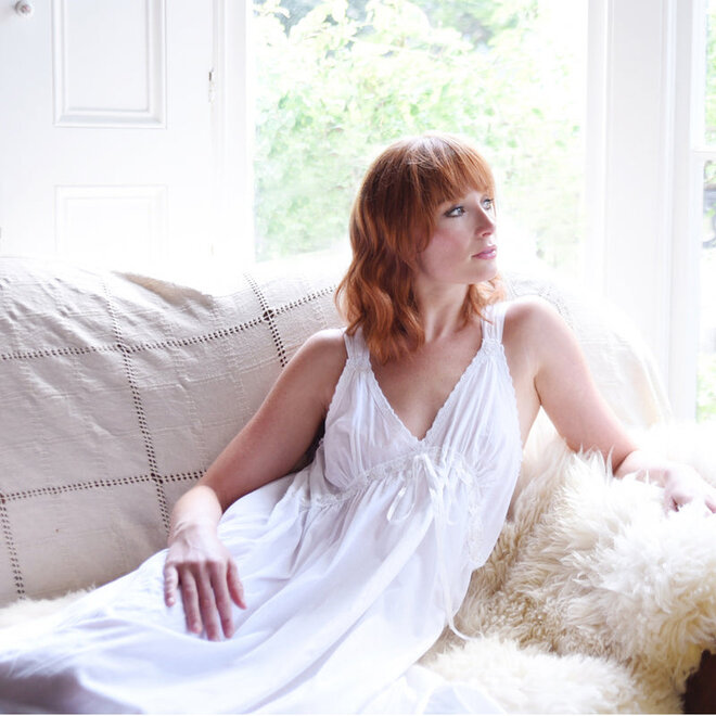 Joanna V-Neck Strappy Nightgown