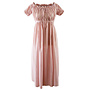 Darcy Pink Ruffle Short-Sleeve Nightgown