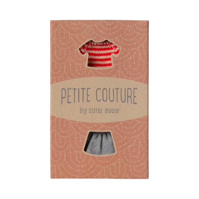 Knitted Sweater & Skirt, Big Sister Mouse