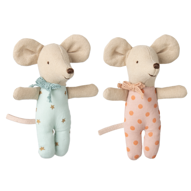 Twins, Baby Mice in Matchbox