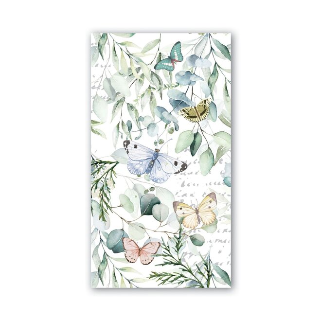 Butterfly Fields Paper Hostess Napkins