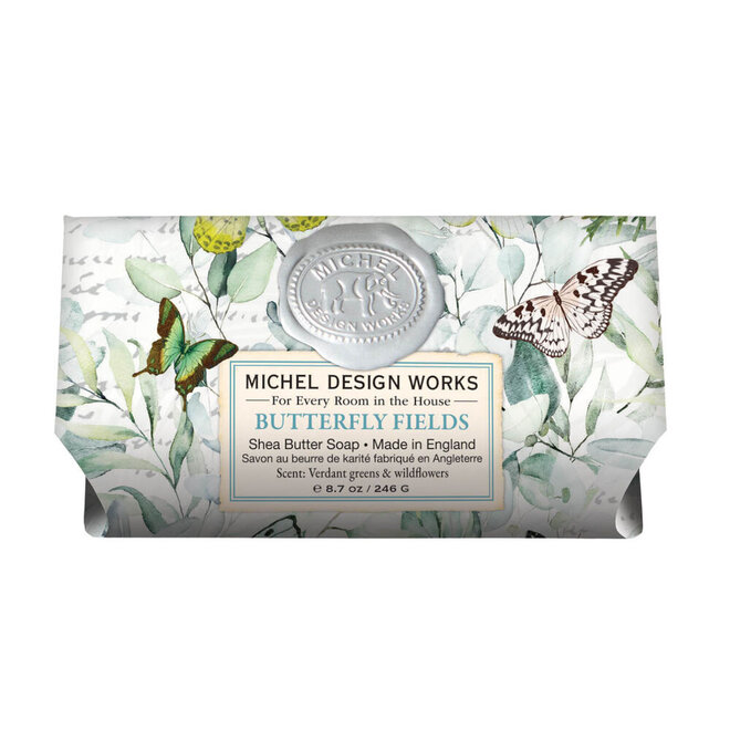 Butterfly Fields Large Bath Bar Soap