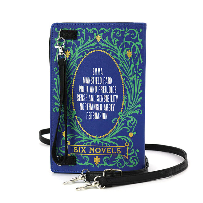 Jane Austen Book Clutch Bag