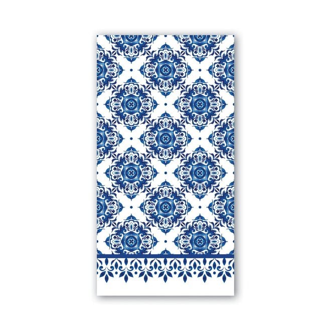 Michel Indigo Seas Paper Hostess Napkins