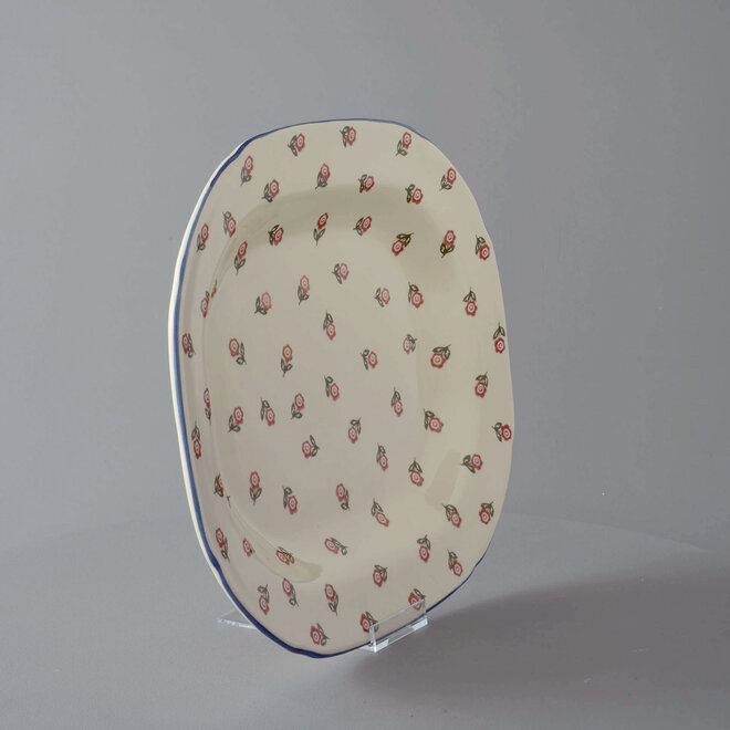 Scattered Rose Large Rectangular Serving Plate