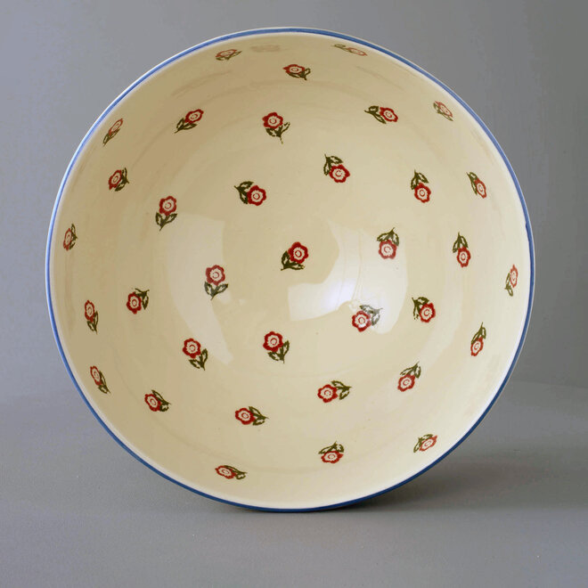 Scattered Rose Salad Bowl
