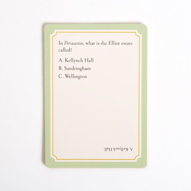 Jane Austen Trivia