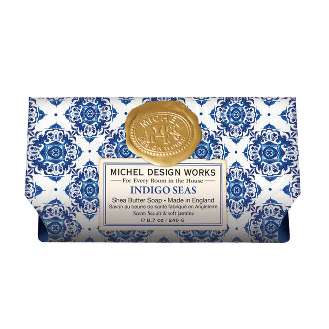 Michel Indigo Seas Large Bath Bar Soap