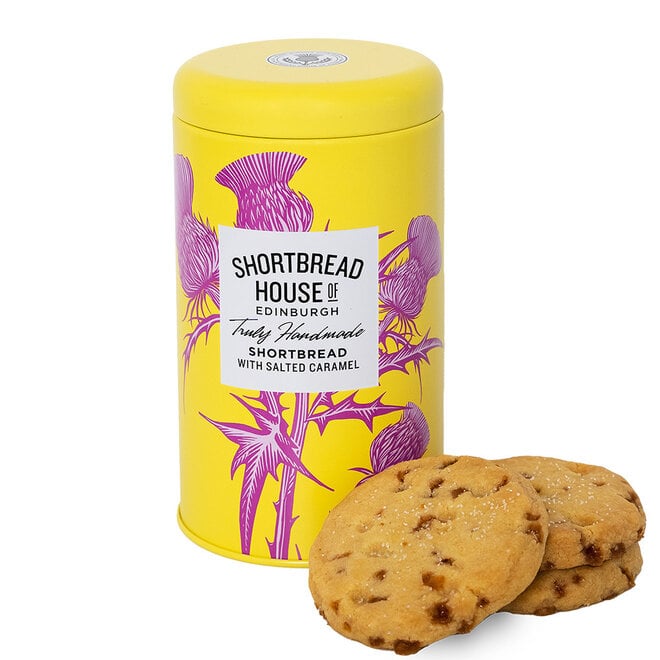 Shortbread House Salted Caramel Shortbread Tin 140g