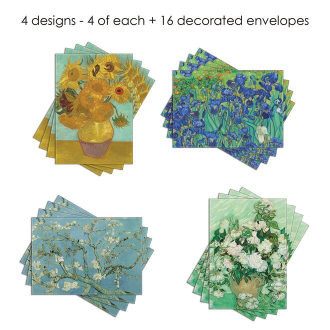 Van Gogh Flowers Boxed Notecards