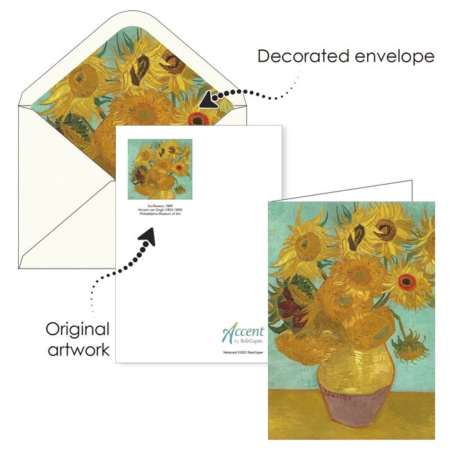 Van Gogh Flowers Boxed Notecards
