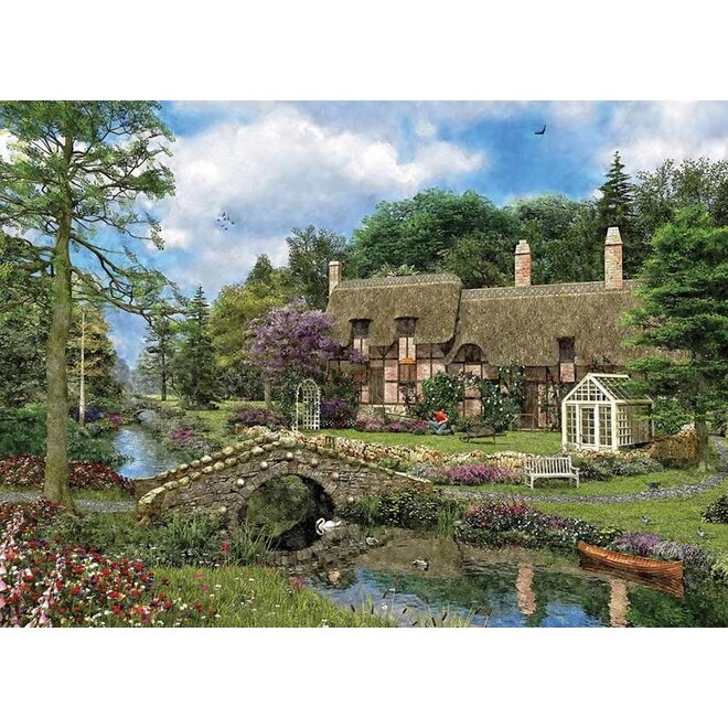 Cobble Walk Cottage 500 Piece Puzzle