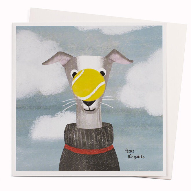 Wagritte Greeting Card