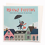 Meowy Poppins Greeting Card