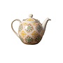 Bohemian Yellow & Green Teapot