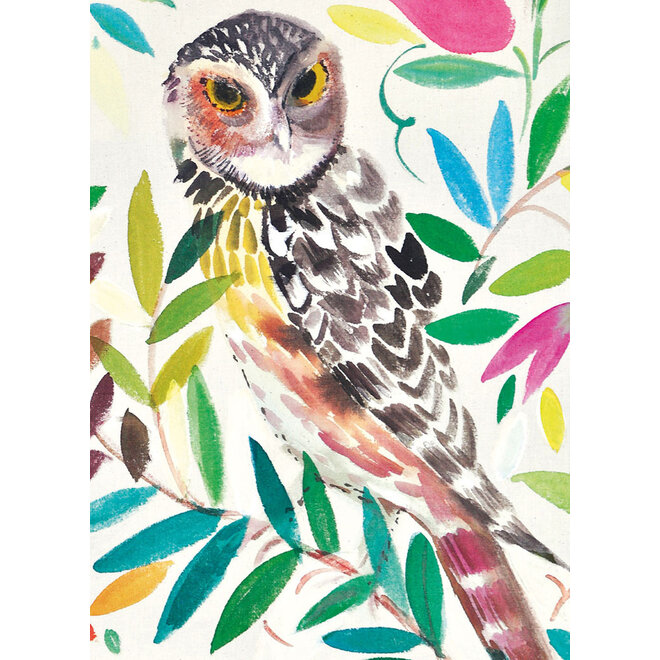 Wise Owl Greeting Card