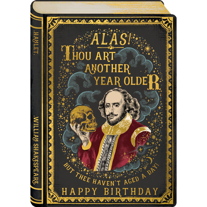 Hamlet Storybook Birthday Card