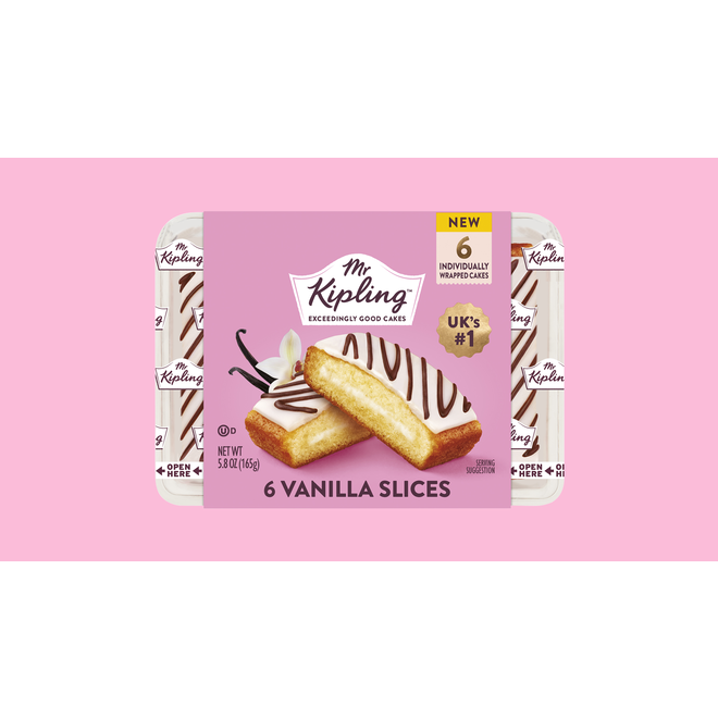 Mr Kipling Vanilla Cake Slices