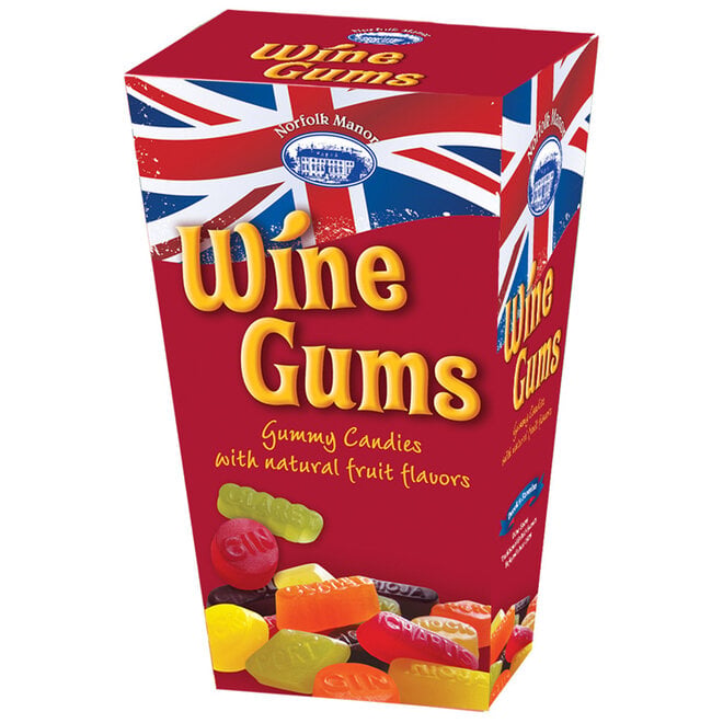 Norfolk Manor Wine Gums Carton 250g