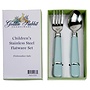 Robin's Egg Blue Baby Flatware Set