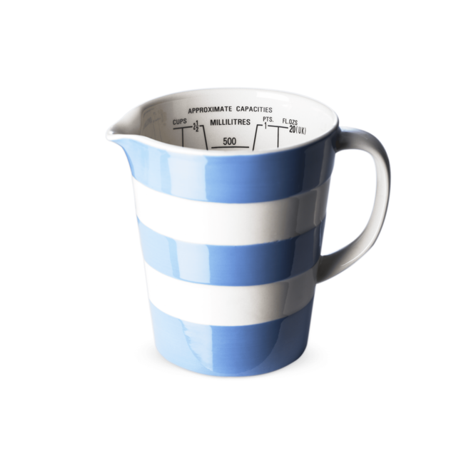Blue Cornishware Graduated Jug