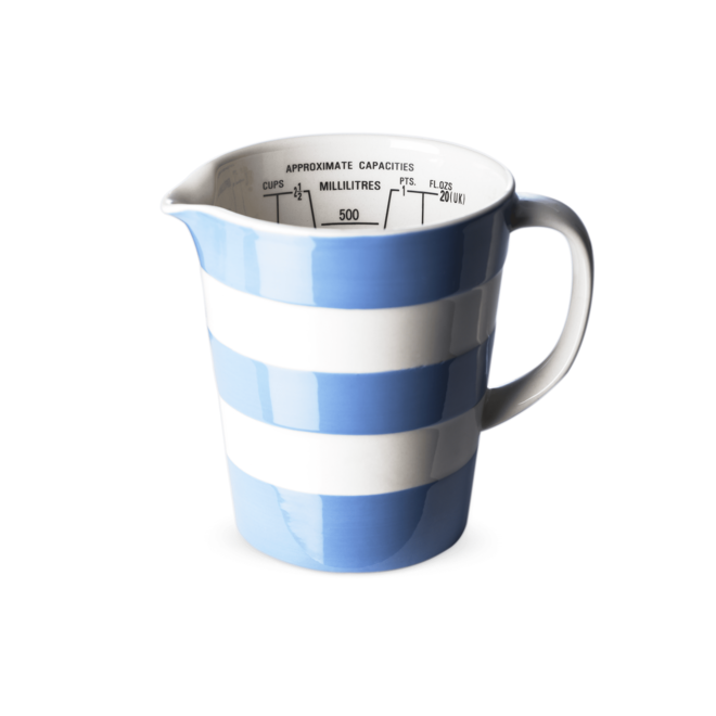 Blue Cornishware Graduated Jug