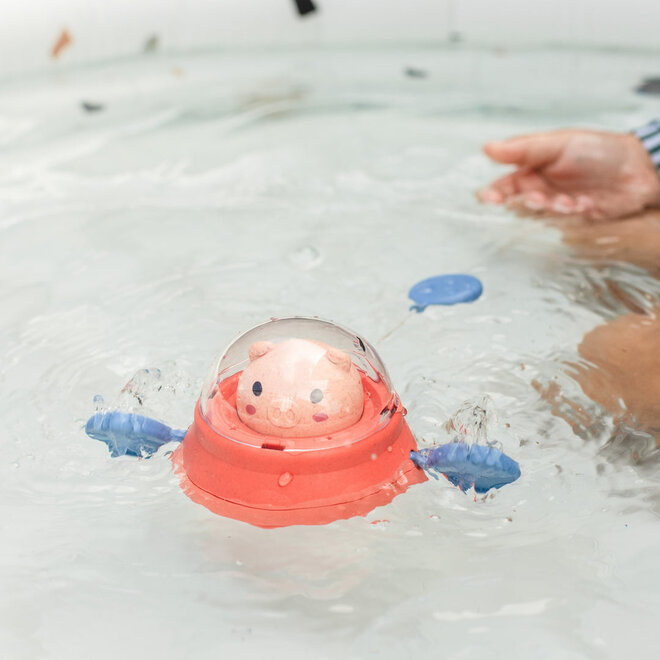 Space Piggy Bath Paddle Ship