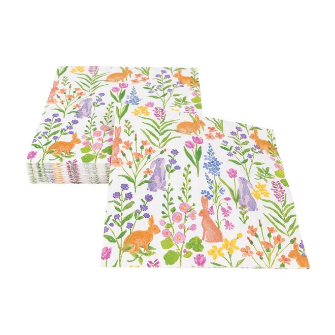 Bunny Field Paper Luncheon Napkins