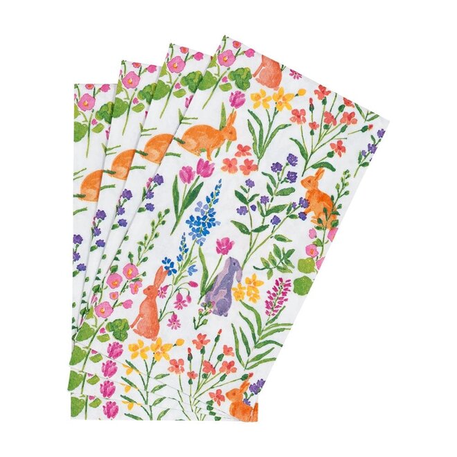 Bunny Field Paper Hostess Napkins