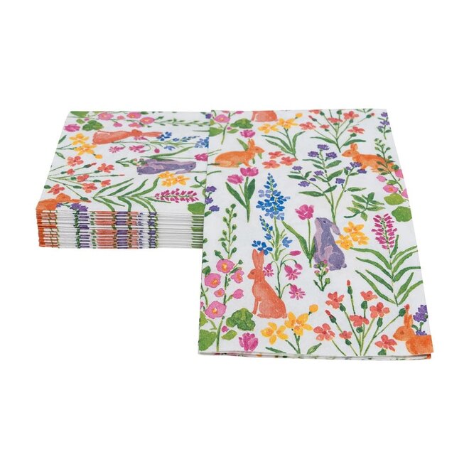 Bunny Field Paper Hostess Napkins