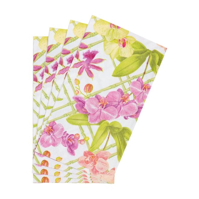 Orchid Conservatory Paper Hostess Napkins